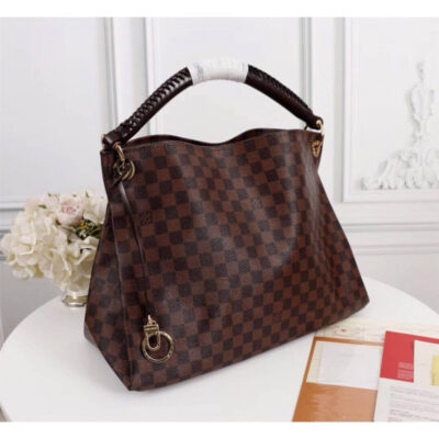 Replica Louis Vuitton Damier Ebene Canvas Artsy Mm N40249